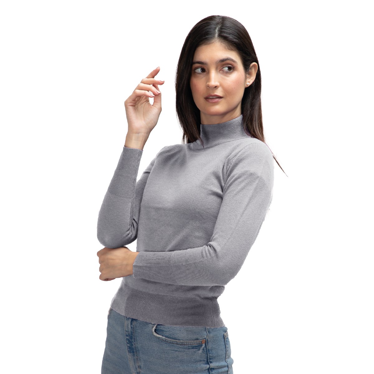 Sueter Para Dama Generra Con Cuello de Tortuga 125801