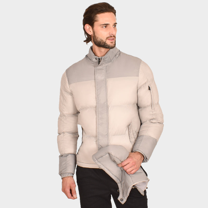 Chamarra Generra Capitonada Con Gorro Desmontable 228400
