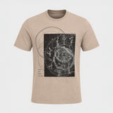 Playera Generra Manga Corta Estampado Abstracto 218708
