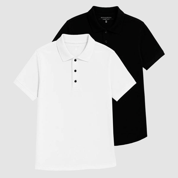 Set de 2 Polos Básicas para Hombre | Luxe Fresh