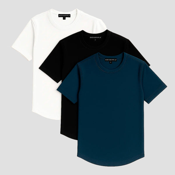 Set de 3 Playeras Básicas para Hombre | Luxe Fresh