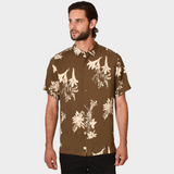 Camisa Generra Manga Corta Con Estampado Floral 318101