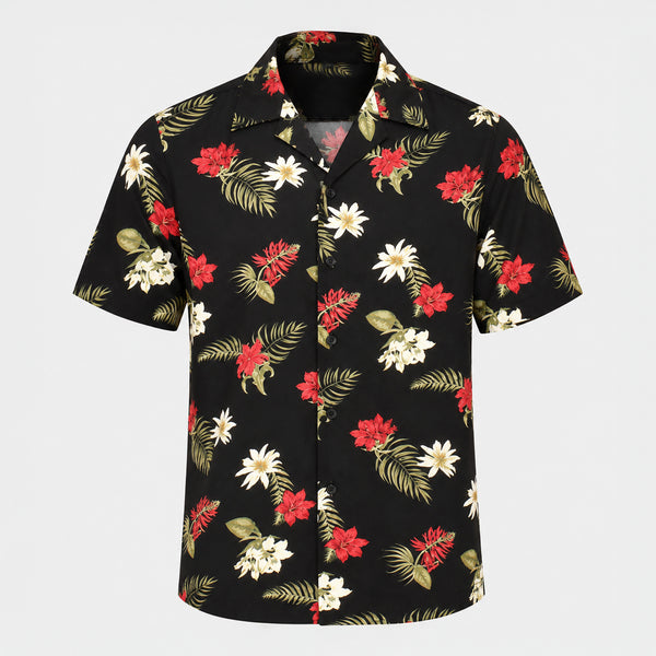 Camisa Generra Manga Corta Estampado Floral 318103