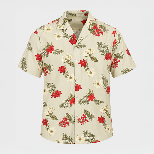 Camisa Generra Manga Corta Estampado Floral 318103