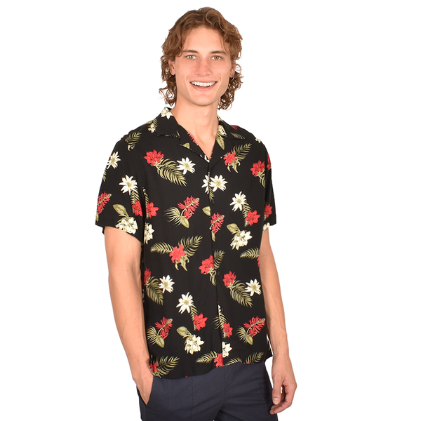 Camisa Generra Manga Corta Estampado Floral 318103