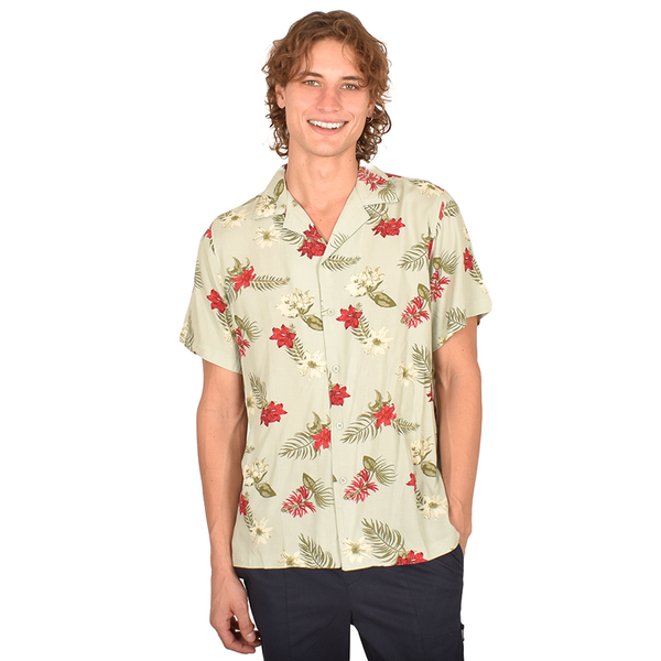 Camisa Generra Manga Corta Estampado Floral 318103