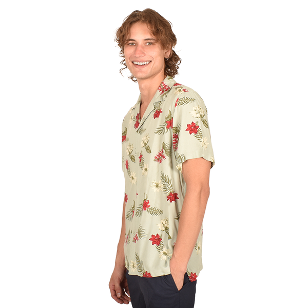 Camisa Generra Manga Corta Estampado Floral 318103