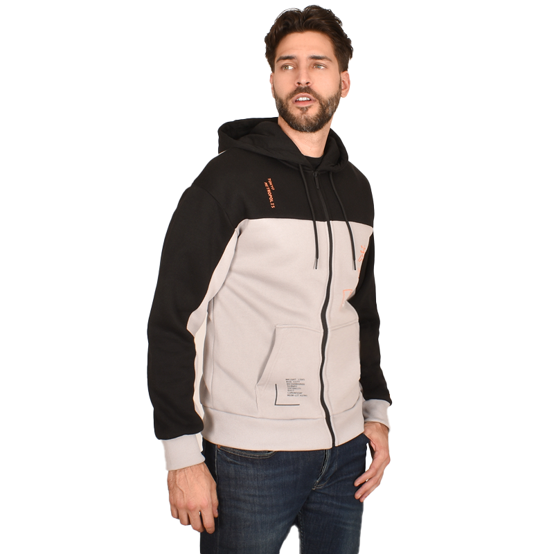 328859 Sudadera con Cierre Generra Bitono 328859