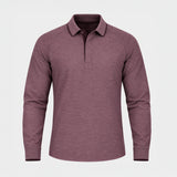 Playera Tipo Polo Generra Manga Larga 328901