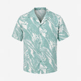 Camisa Generra Manga Corta Con Estampado Abstracto 318100