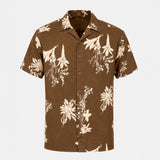 Camisa Generra Manga Corta Con Estampado Floral 318101