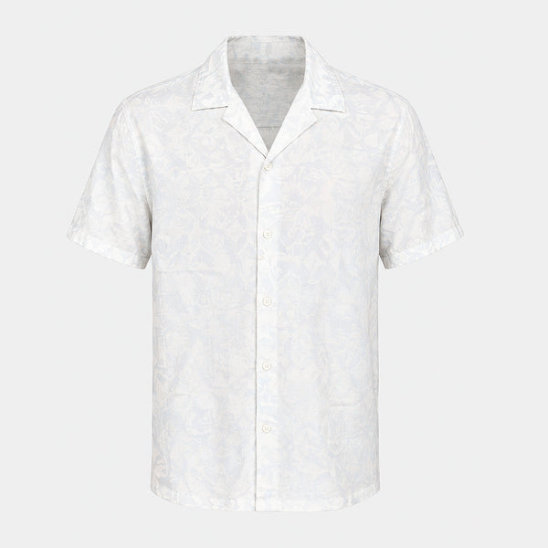 Camisa Generra Manga Corta Con Estampado Floral CC-418100