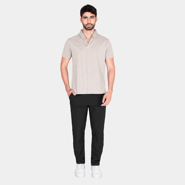 Camisa Manga Corta con Aletilla Simulada