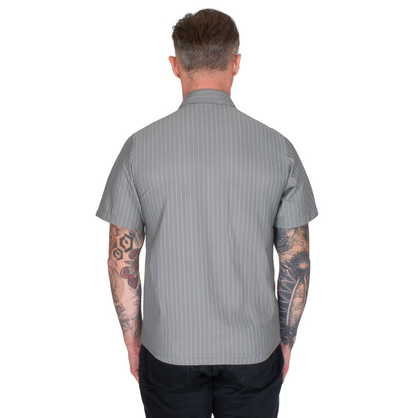 Camisa Generra de Manga Corta con Estampado a Rayas CC-518103