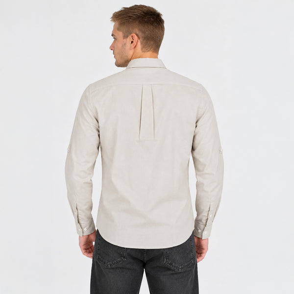 Camisa Hombre Regular Fit | Manga Larga con Elevador