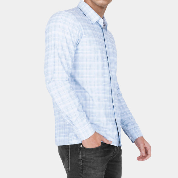 Camisa Hombre Regular Fit | Estampada a Cuadros