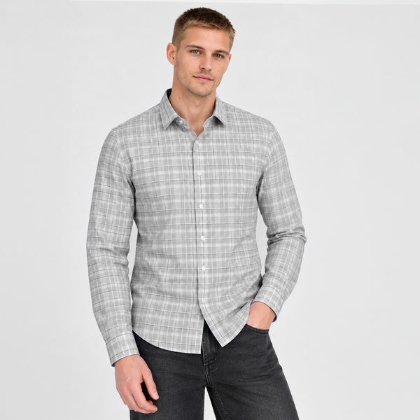 Camisa Hombre Regular Fit | Estampada a Cuadros