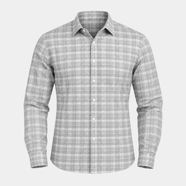 Camisa Hombre Regular Fit | Estampada a Cuadros