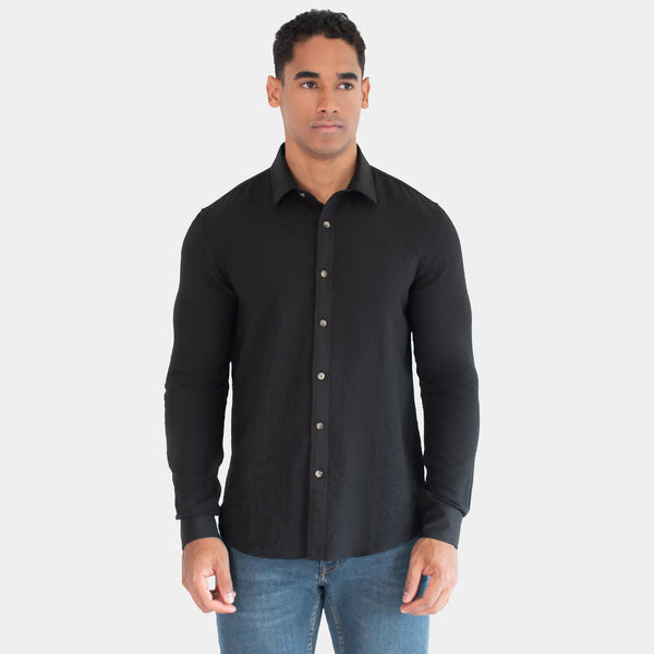 Camisa de Manga Larga con Botones Carey