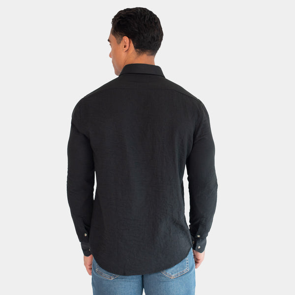 Camisa de Manga Larga con Botones Carey