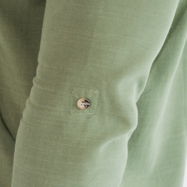 Camisa Cuello Mock Manga Larga