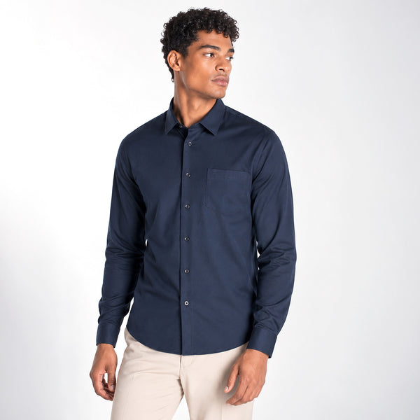 Camisa Stretch Manga Larga
