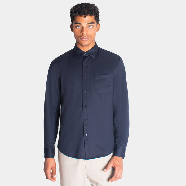 Camisa Stretch Manga Larga
