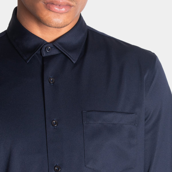 Camisa Stretch Manga Larga