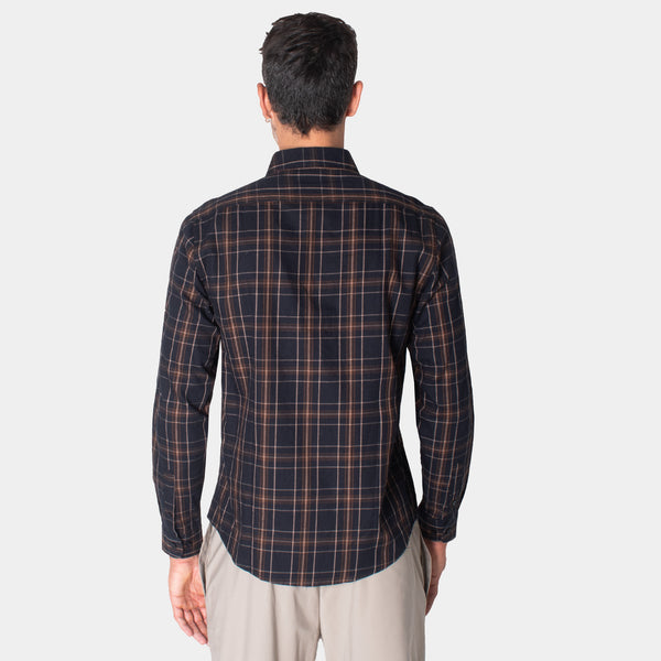 Italian Check Flannel Shirt