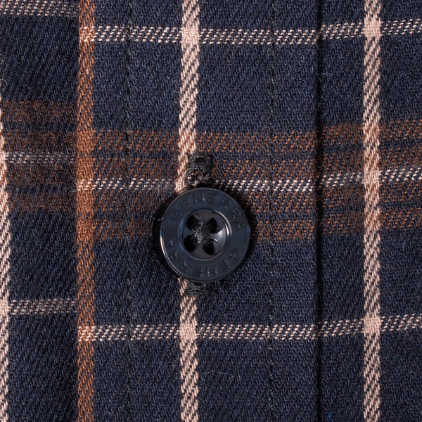 Italian Check Flannel Shirt