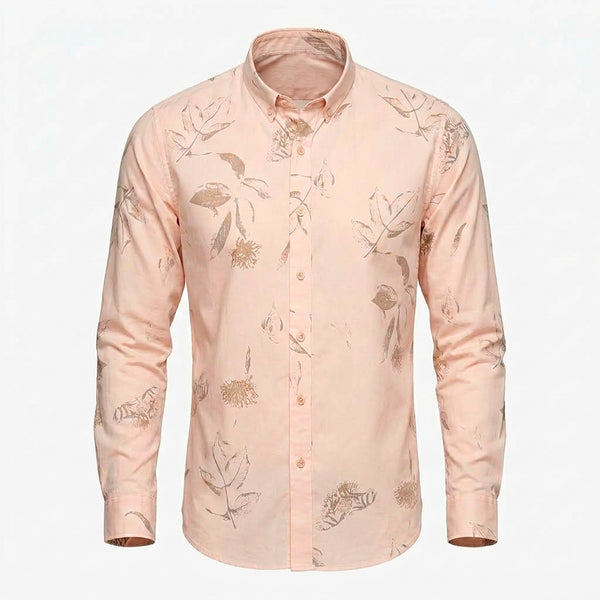 Camisa Generra Manga Larga Estampado Floral 218200