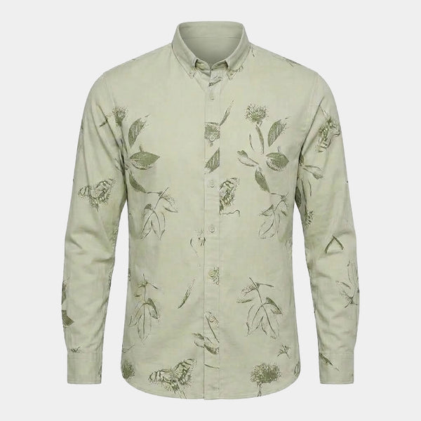 Camisa Generra Manga Larga Estampado Floral 218200
