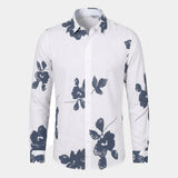 Camisa Generra Manga Larga Estampado Floral 218204