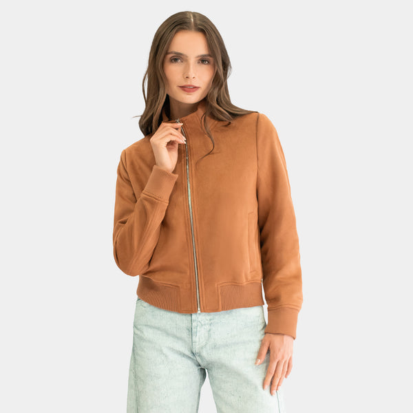 Chamarra de Gamuza Generra para Dama