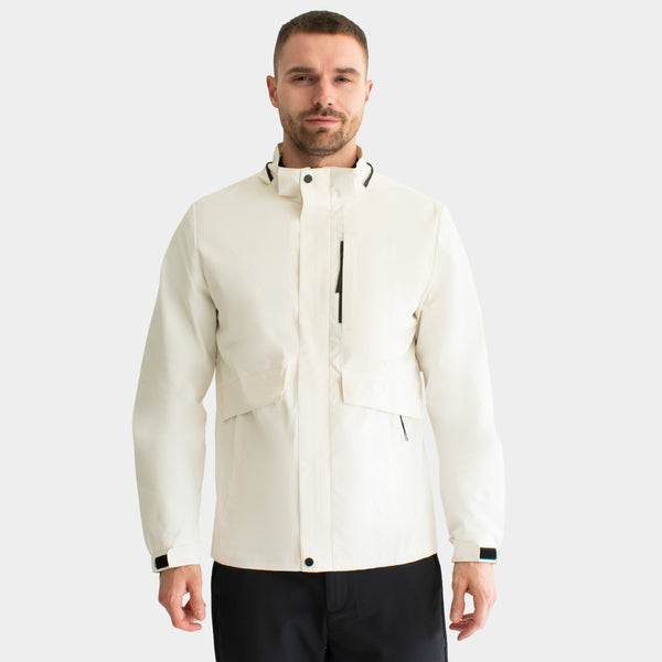 Chamarra con Cierre Oculto y Gorro Desmontable