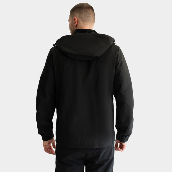 Chamarra con Cierre Oculto y Gorro Desmontable