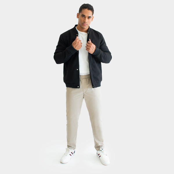 Chamarra Bomber Jacket Tipo Lana