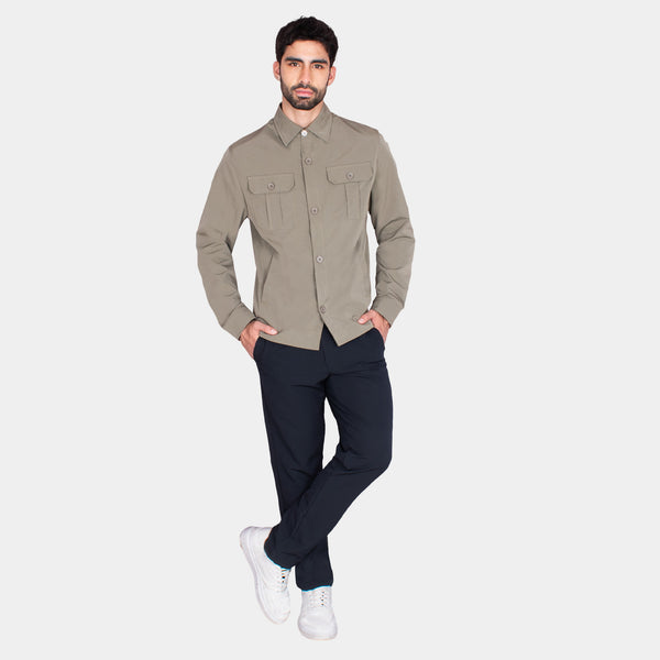 Chamarra Ligera Tipo Camisera Generra