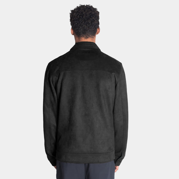 Soft Suede Trucker Jacket