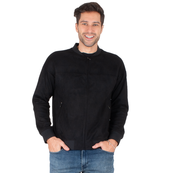 Chamarra Generra Bomber Jacket de Gamuza CM-428407