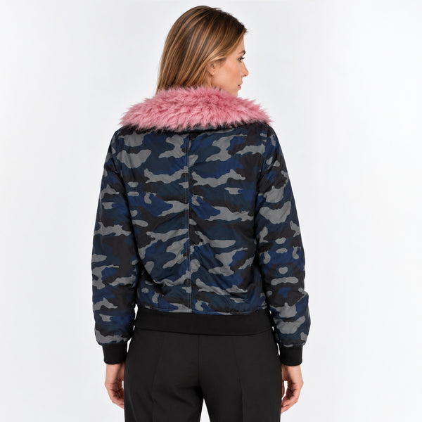 Chamarra Generra Con Estampado Militar CMG-1549