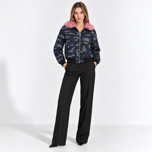 Chamarra Generra Con Estampado Militar CMG-1549