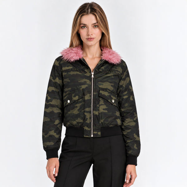 Chamarra Generra Con Estampado Militar CMG-1549