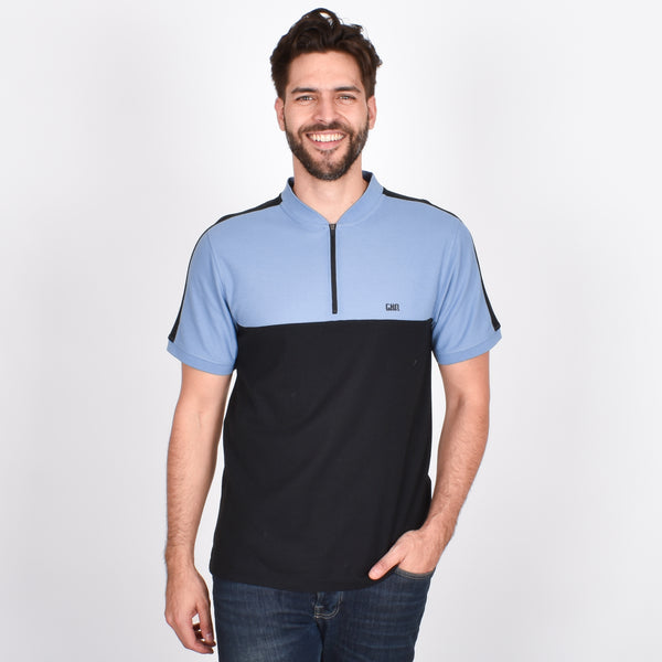Playera Polo De Cuello Henley 328702