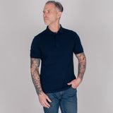 Playera Polo Hombre Regular Fit | Botones Ocultos y Tejido Transpirable