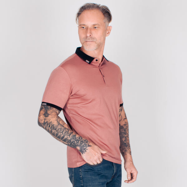 Playera Polo Hombre | Diseño de Líneas y Tejido Transpirable Generra