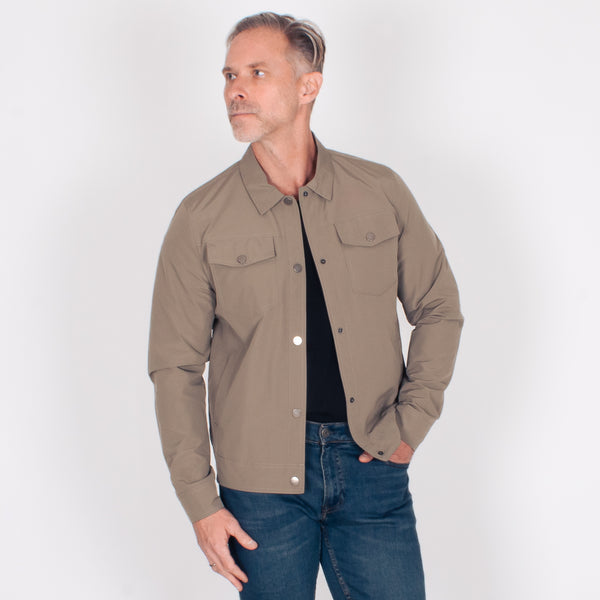 Chaqueta ligera tipo americana con broches Generra