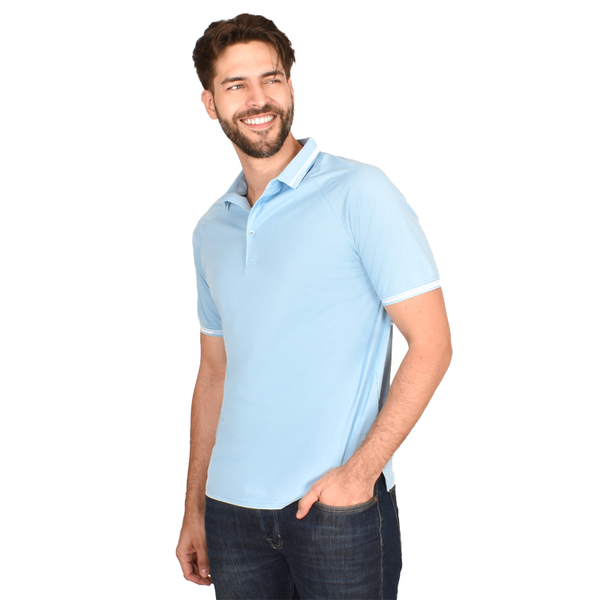 Playera Generra Tipo Polo Con Detalle En Cuello PC-418703