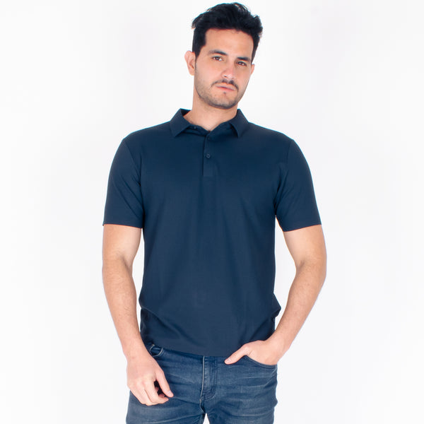 Playera Polo Hombre Regular Fit | Tejido Transpirable y Detalles a Contraste