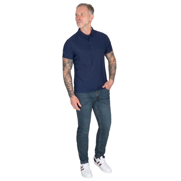 Playera Polo Hombre LuxeFresh